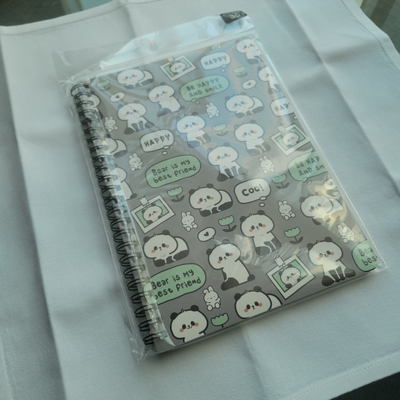Panda Spiral Notebook - Picture 2 of 5